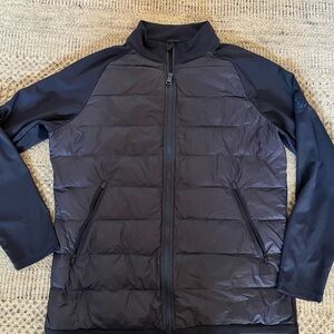 G/FORE Men's Dark golf Jacket with Zip Closure